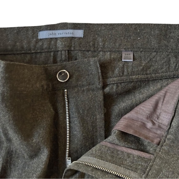 JOHN VARVATOS Slim Fit Virgin Wool Pants Style J339T3 SZ 34 - Picture 12 of 16